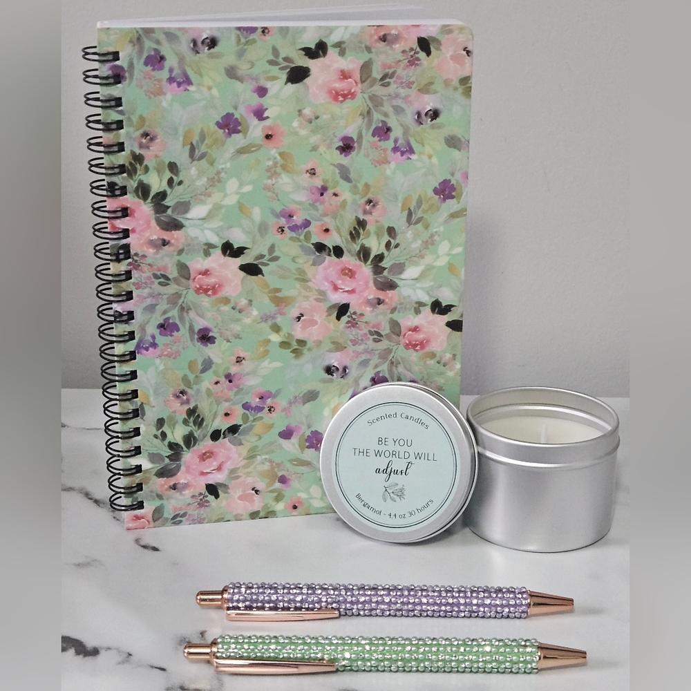 Petals & Positivity 4-Piece Bundle ("Be You The World Will Adjust")